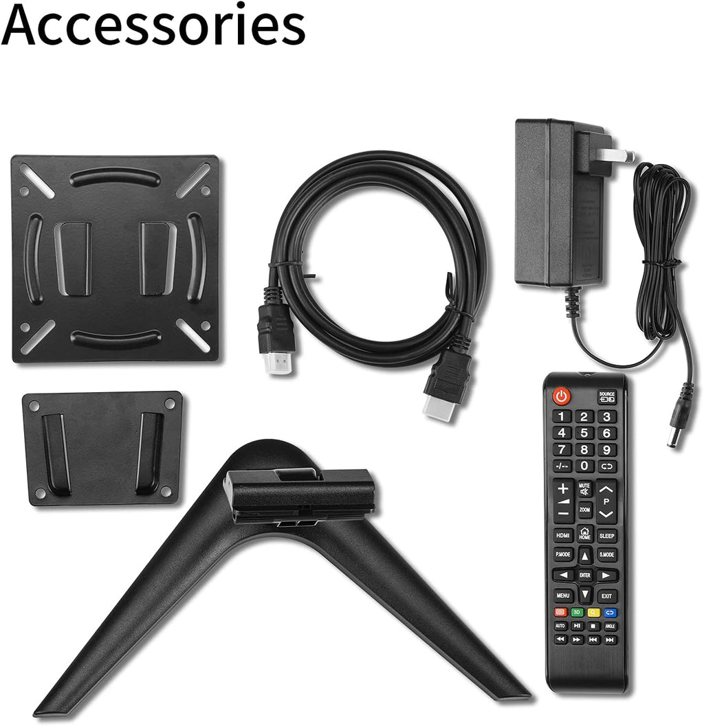 17 inch Security Monitor with HDMI Input, Built-in Speaker, Remote Control D856