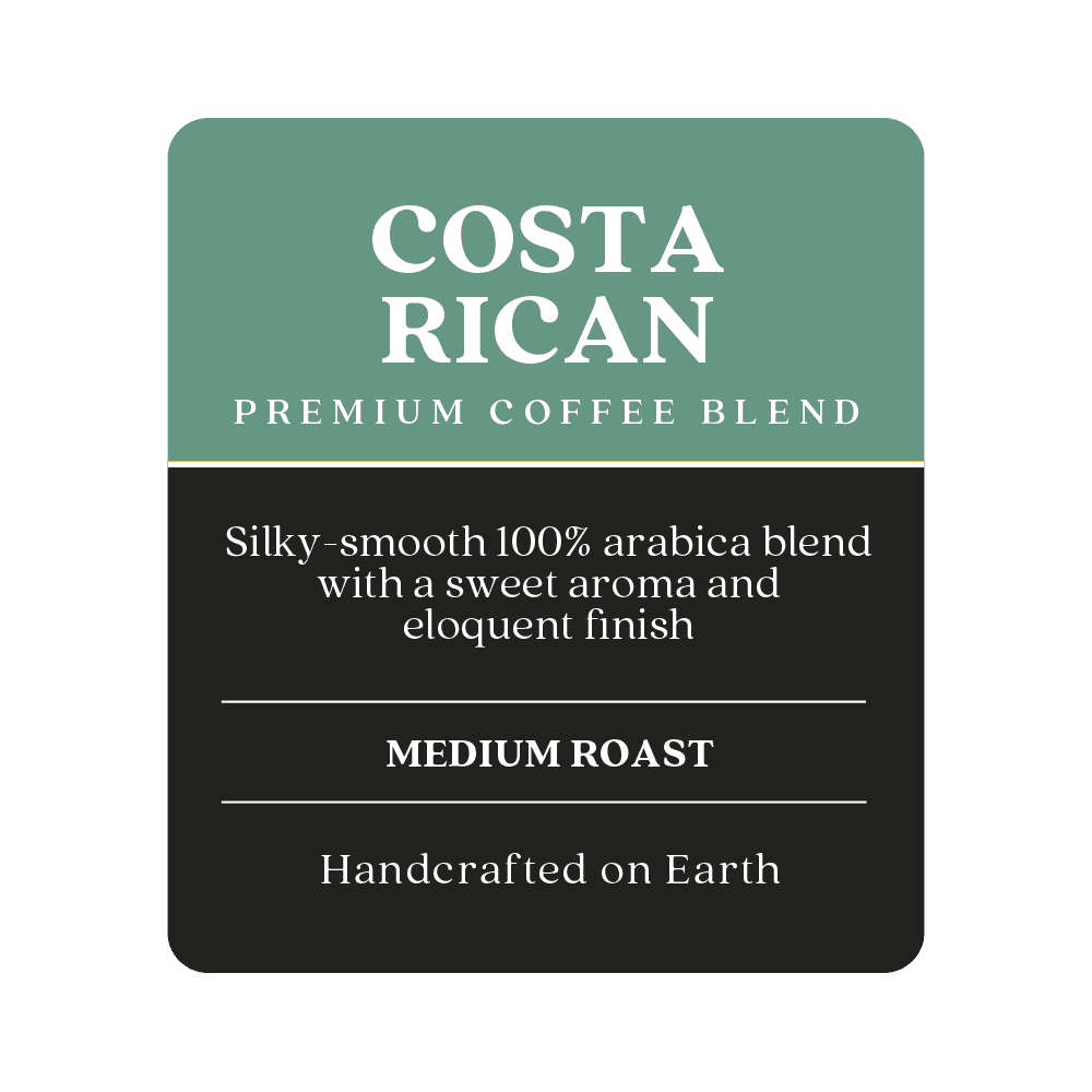 Costa Rican Blend 100% Arabica Medium Roast Coffee Pods 80ct 10G I111
