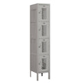 Gray Metal Locker J651498