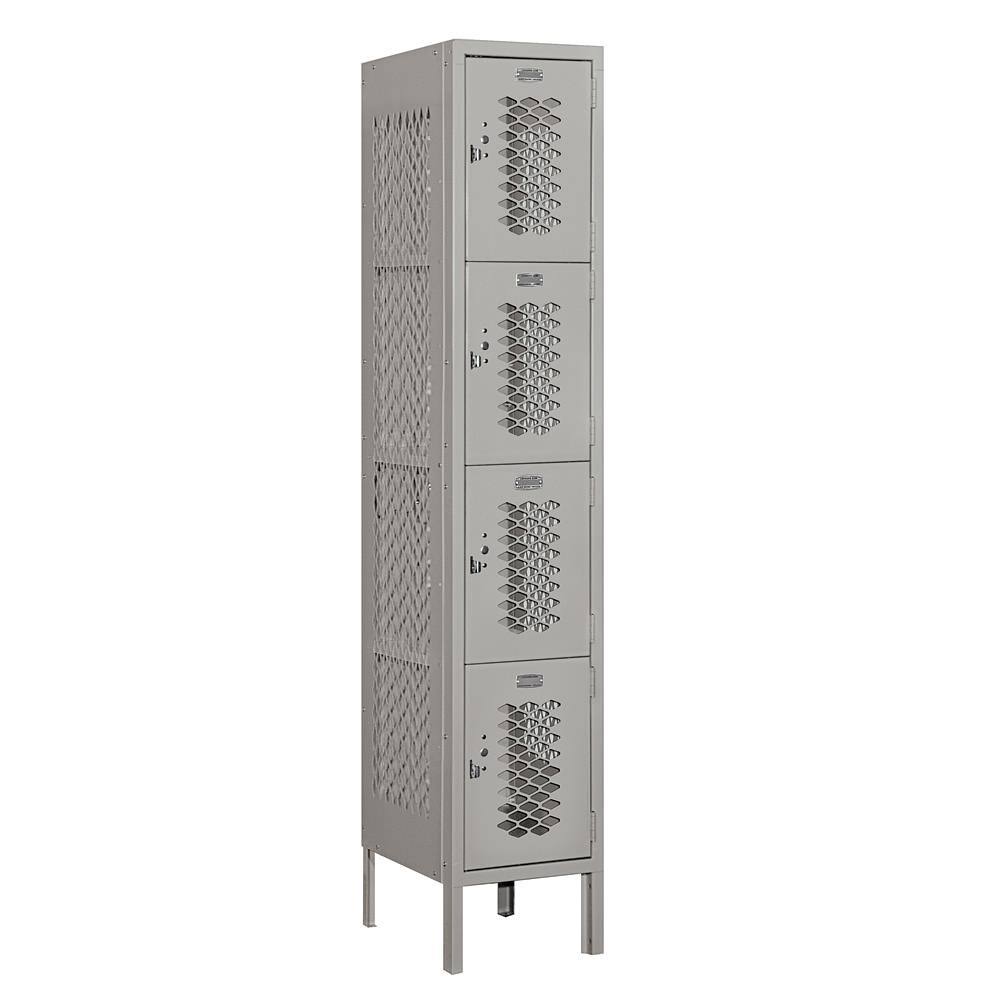 Gray Metal Locker J651498