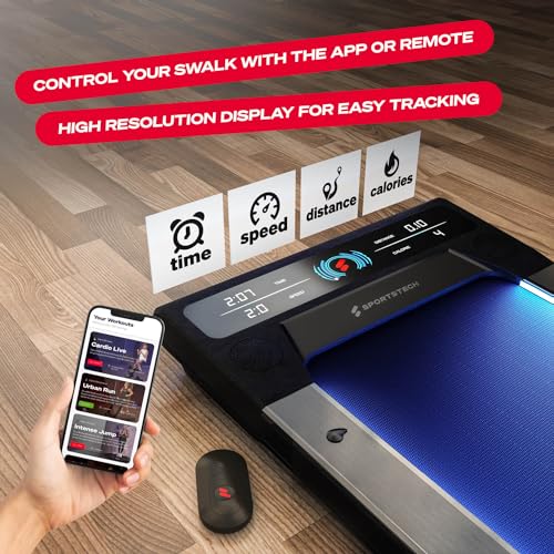 Portable Treadmill 300 lbs Capacity with Remote LED Display I590428