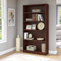 Red 5 Shelf Bookcase F56995