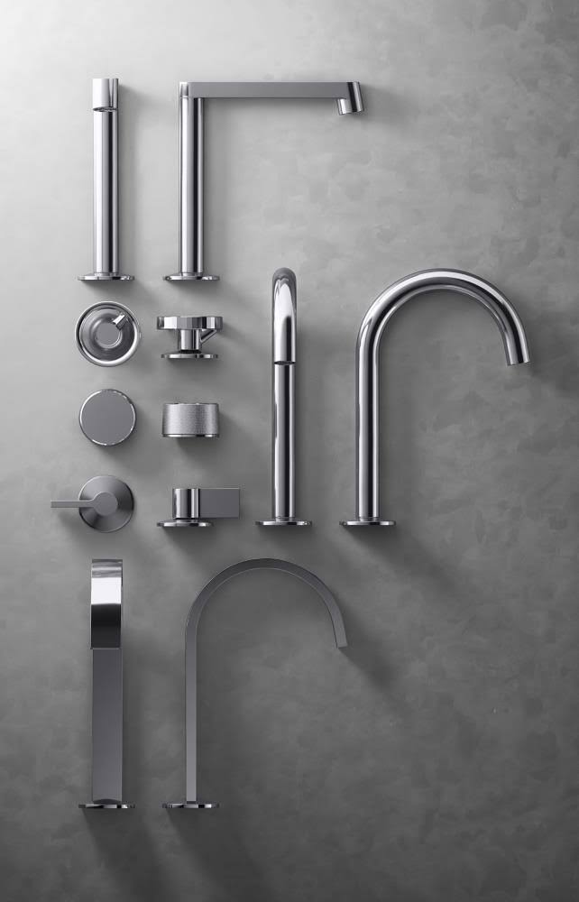 Polished Chrome Thermostatic Valve Trim N745