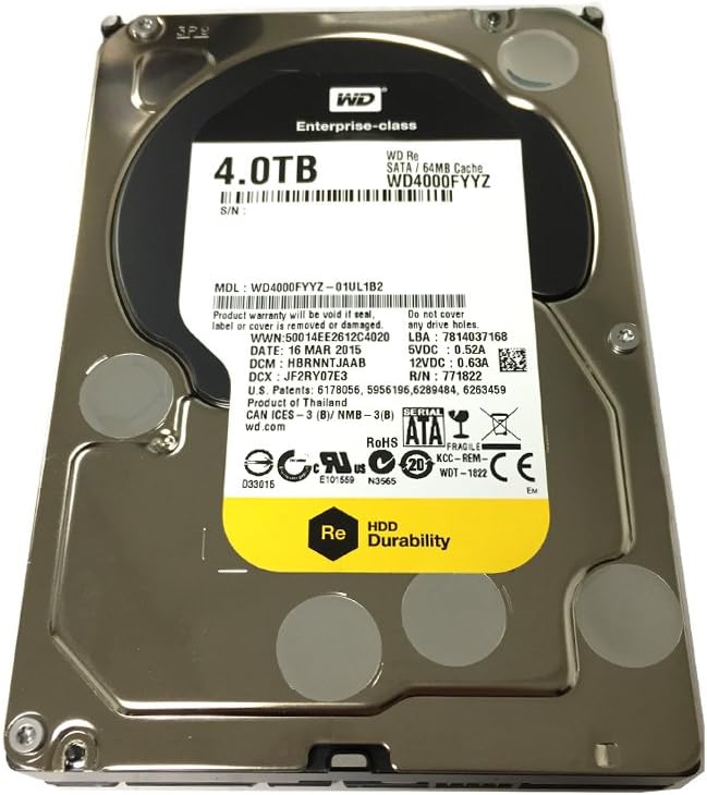 4TB 7200RPM 64MB Cache SATA 6.0Gb/s 3.5 Internal Hard Drive R1560