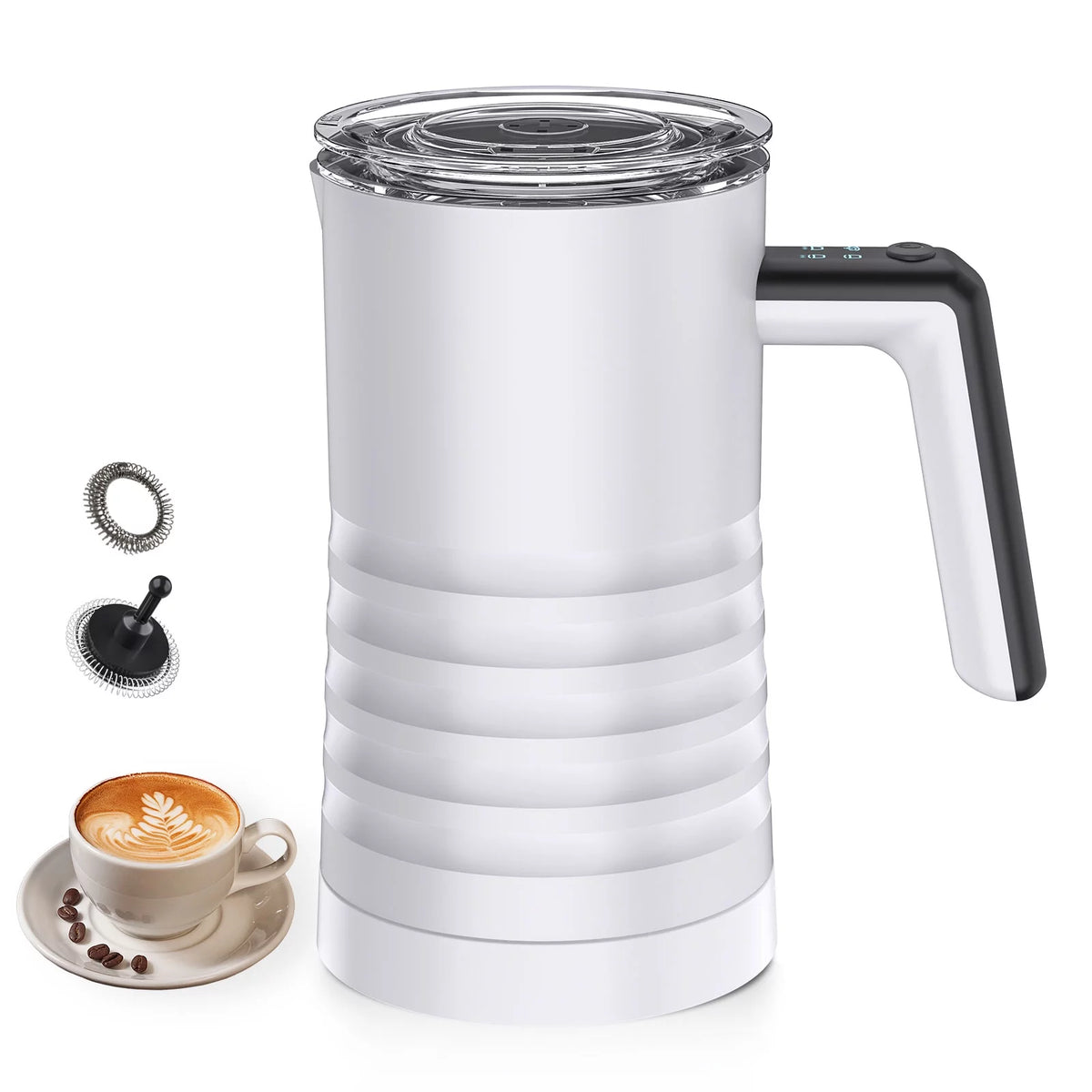 4 in 1 Electric Milk Frother Steamer 580ml Stainless Steel T331