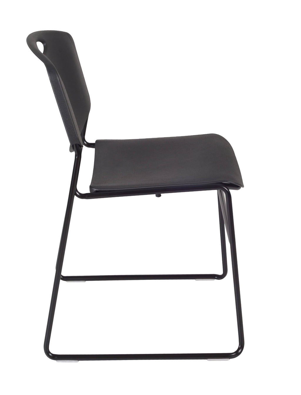 Mahogany Flip Top Mobile Training Table with 2 Stack Chairs W130