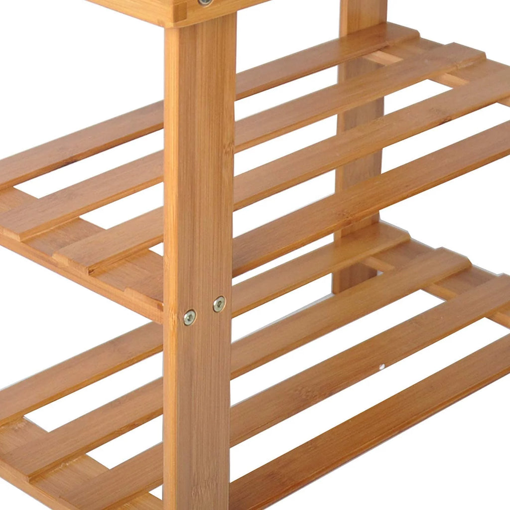 Bamboo Shoe Bench Rack B5032