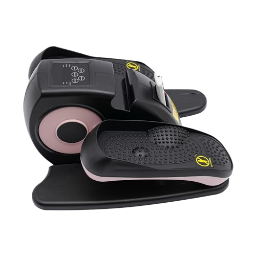 Under Desk Elliptical Machine with Remote & LCD Monitor H6633