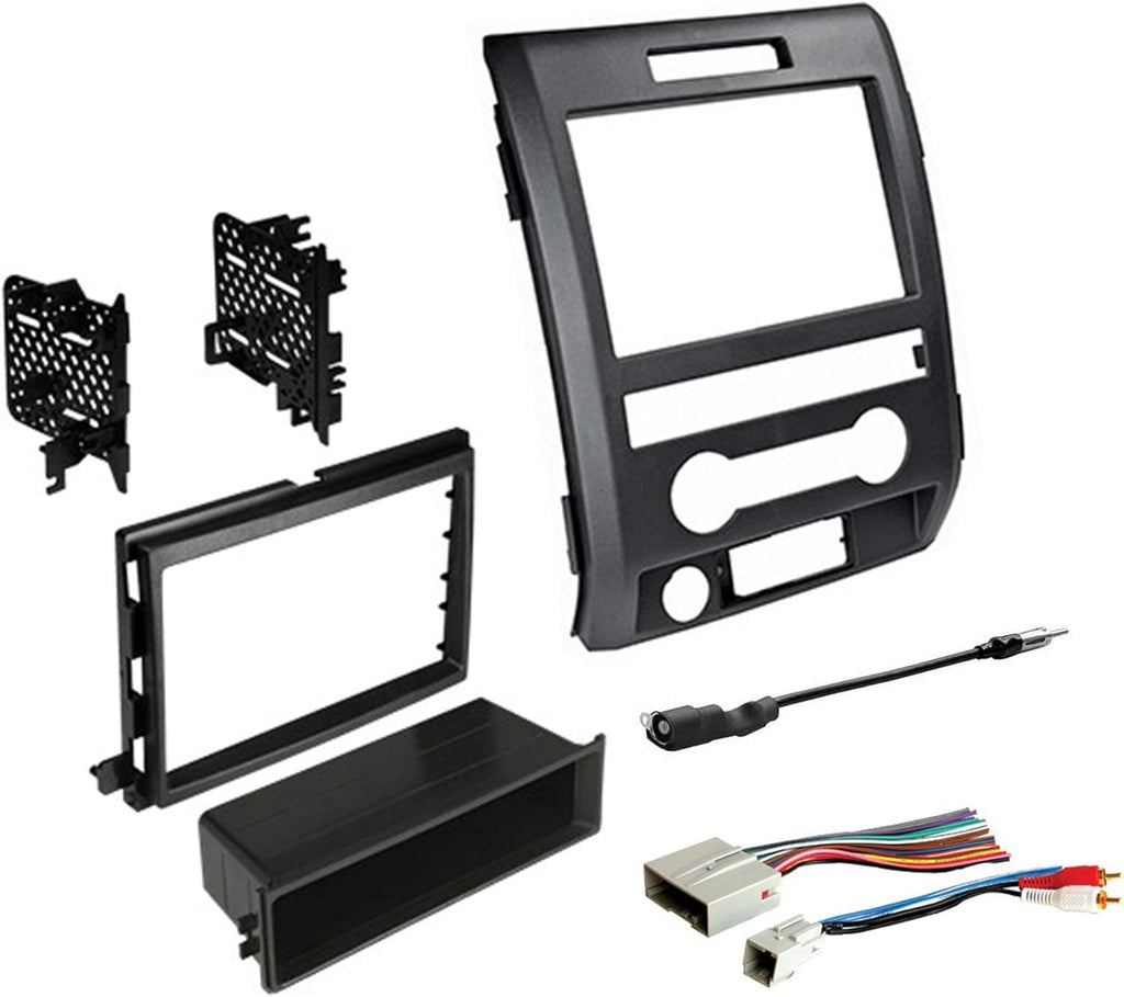 Single or Double DIN Radio Dash Kit for Ford F-150 S487