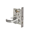 Mortise Lock 14 Lever with Rose Right Hand Satin Chrome Finish Z122276