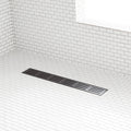 Oil Rubbed Bronze Stainless Steel Linear Shower Drain V8017