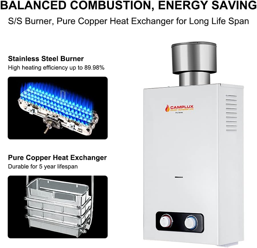 2.64 GPM Outdoor Propane Gas Water Heater A5265