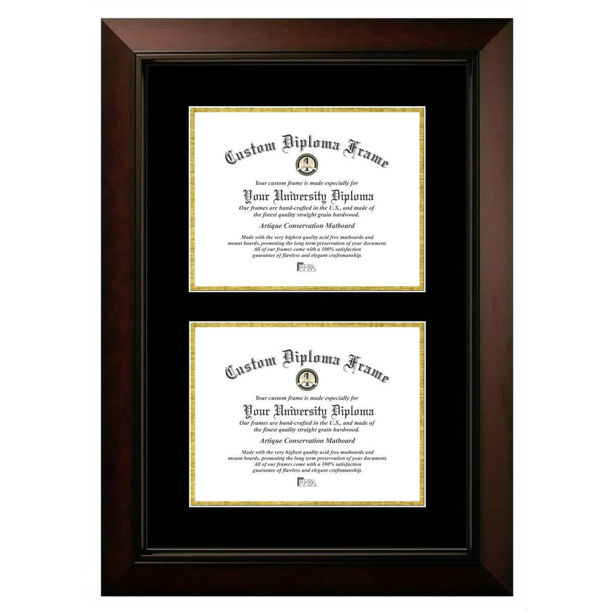 8.5x11 Black Certificate Frame I82839