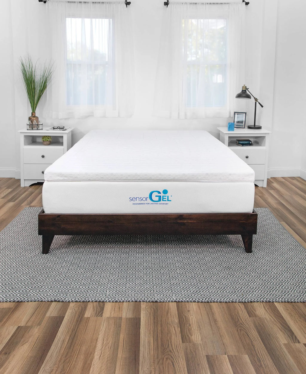 3-Inch Quilted Memory Foam Mattress Topper L787