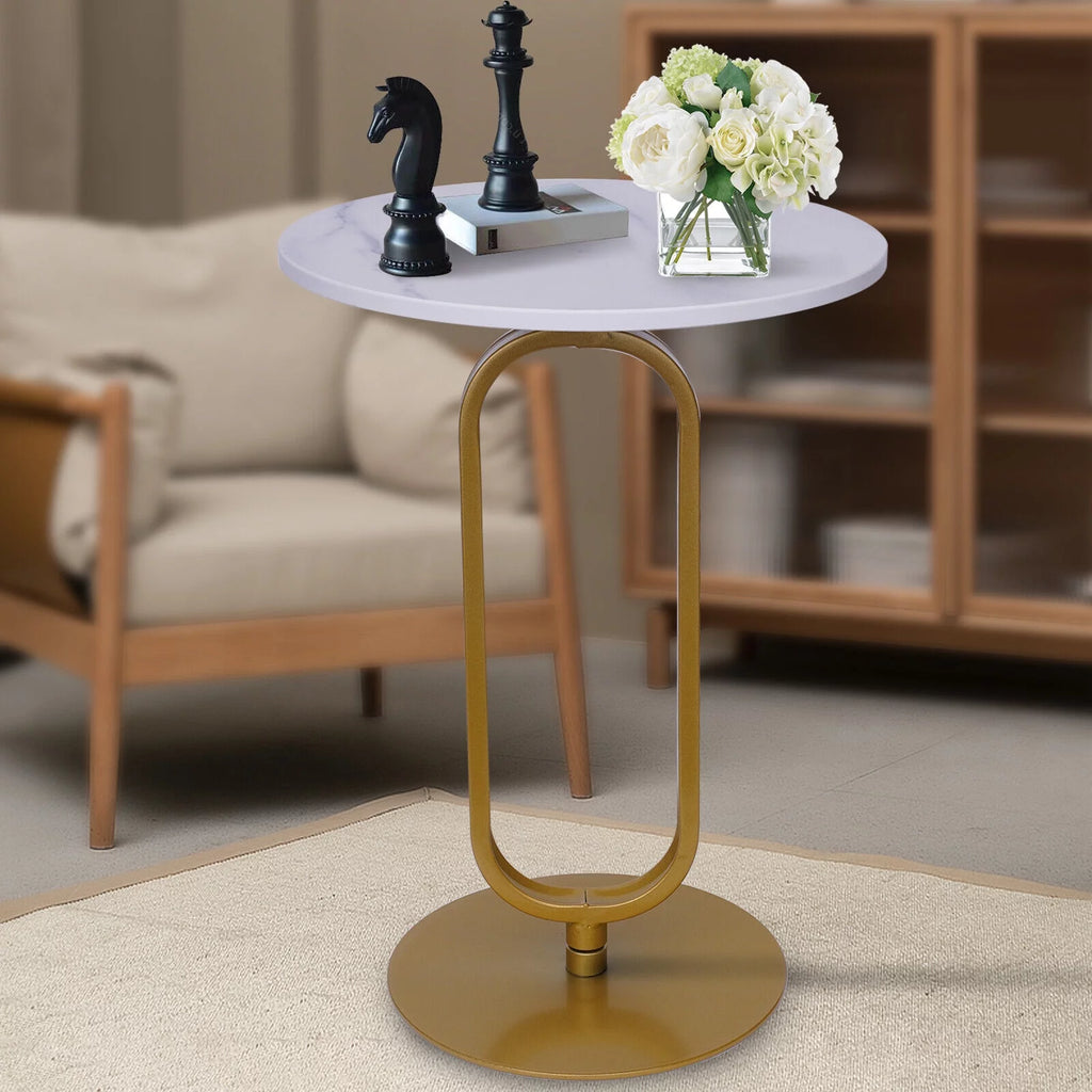 Metal & Marble Console Table H4447