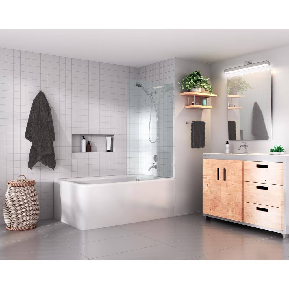 Fixed Frameless Shower Bath Panel U517939