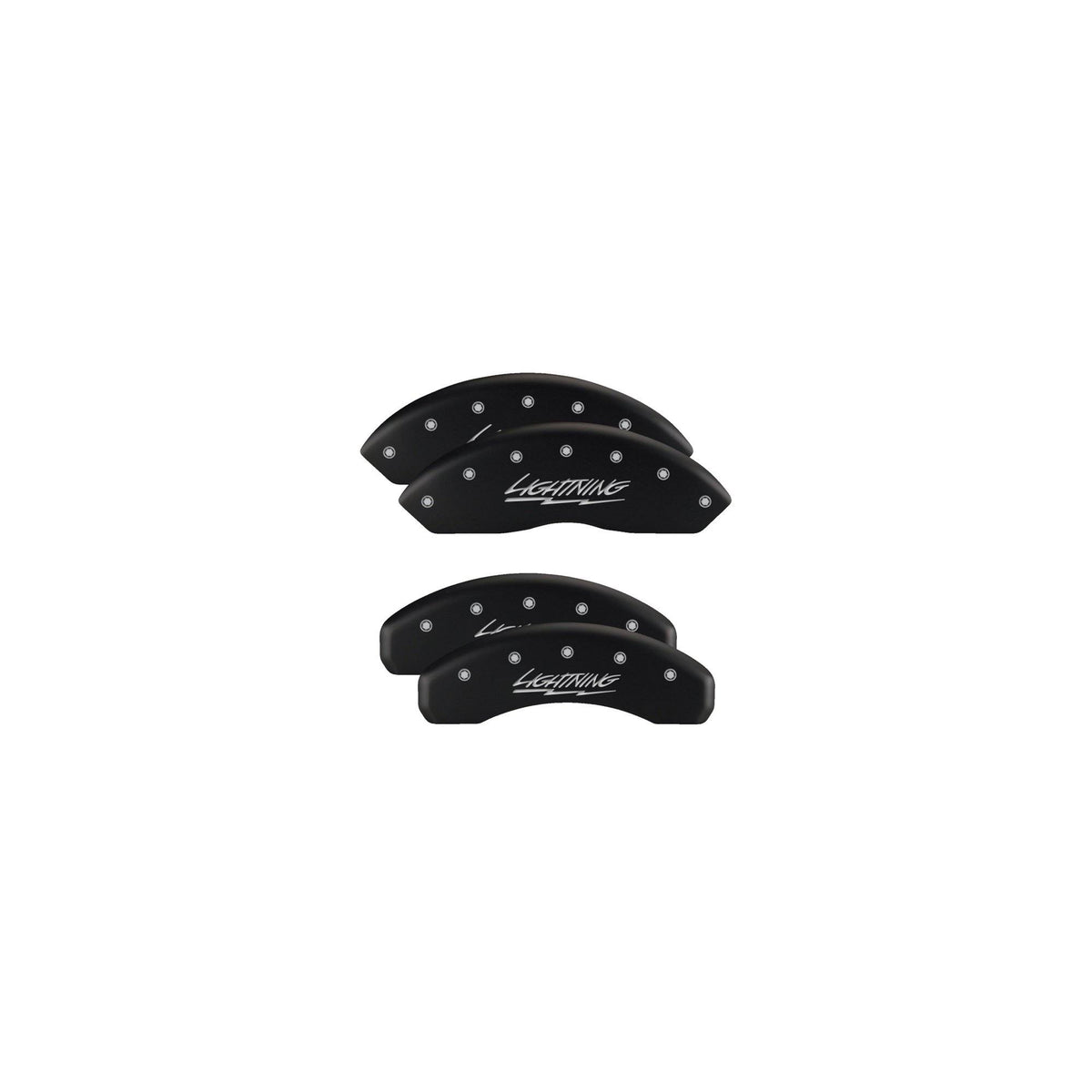 Matte Black Caliper Covers F1066