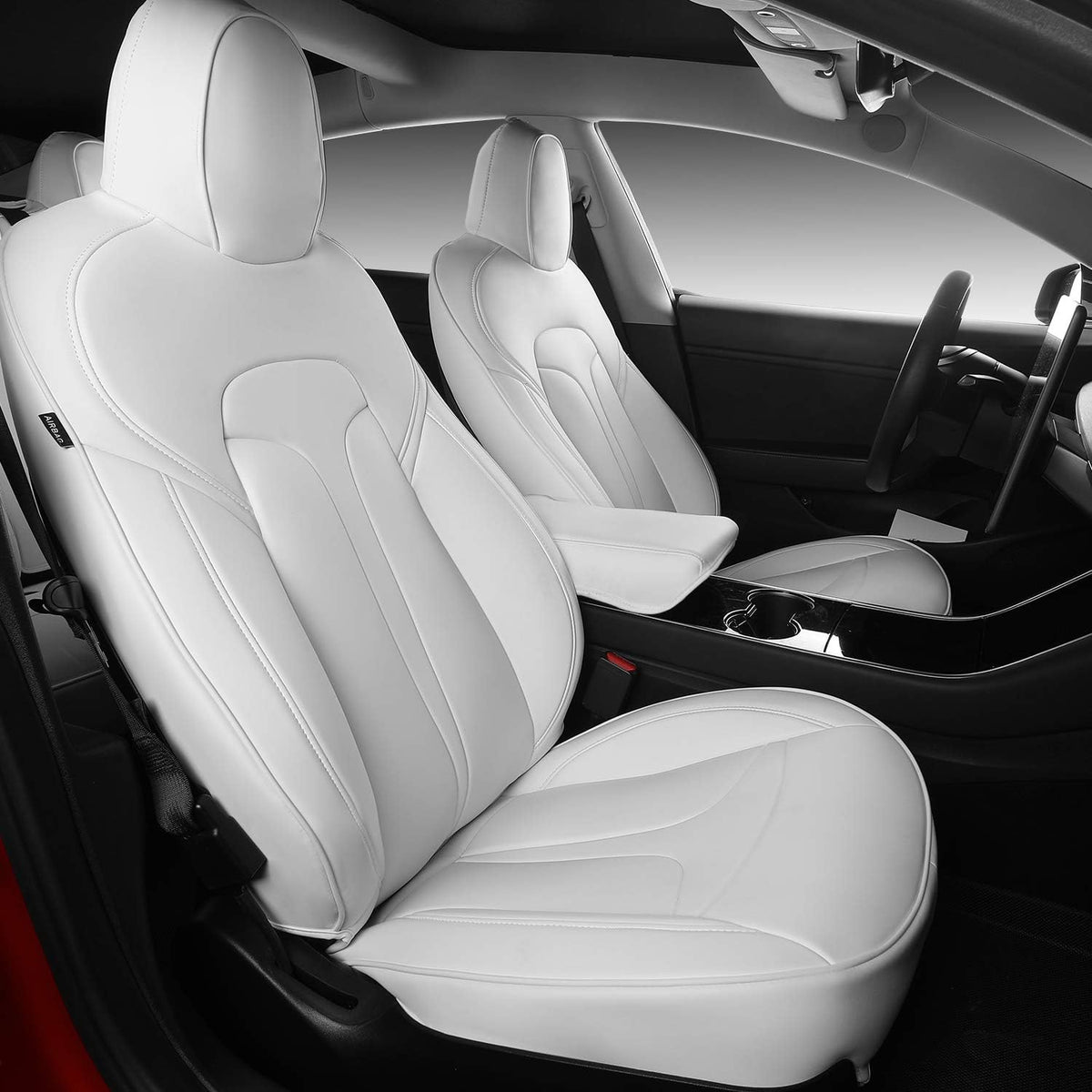 Nappa Leather Car Seat Covers 12 Pcs L26500