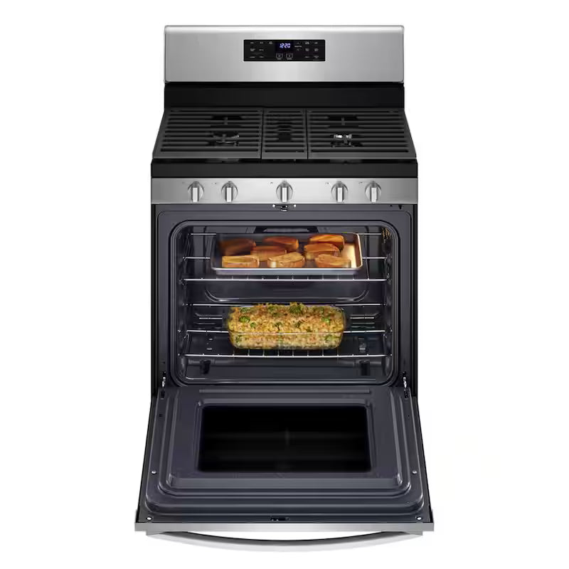 Gas Range with Air Fry Oven in Stainless Steel T2226