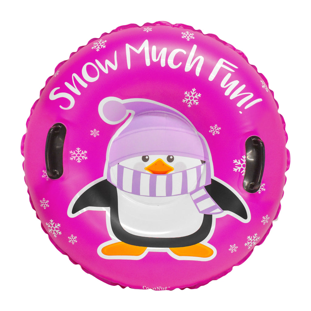 Inflatable Penguin Snow Ring Snow Sled Toboggan K561506