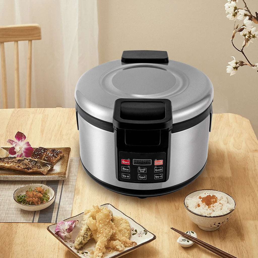 20Qt Stainless Steel Electric Rice Cooker X3635