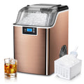 Nugget Ice Maker Countertop with Soft Chewable Pellet Ice, Self-Cleaning, 44lbs/24H, Black V2681