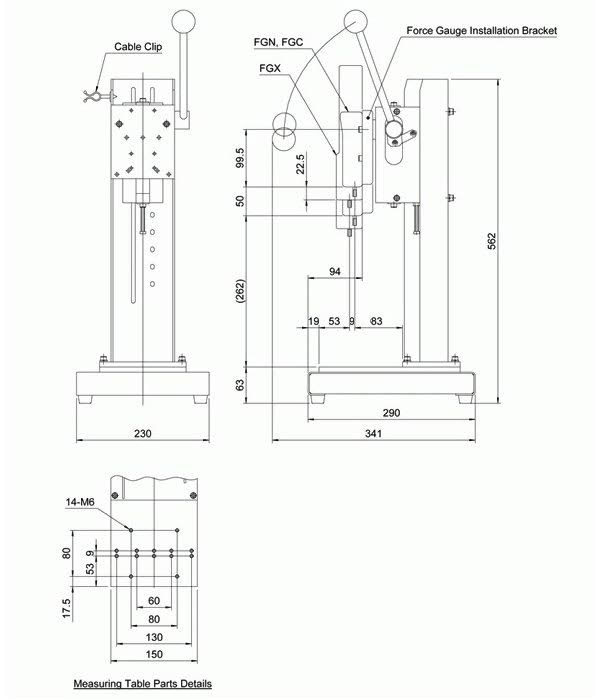 Lever Stand, 110 lbs Capacity R621