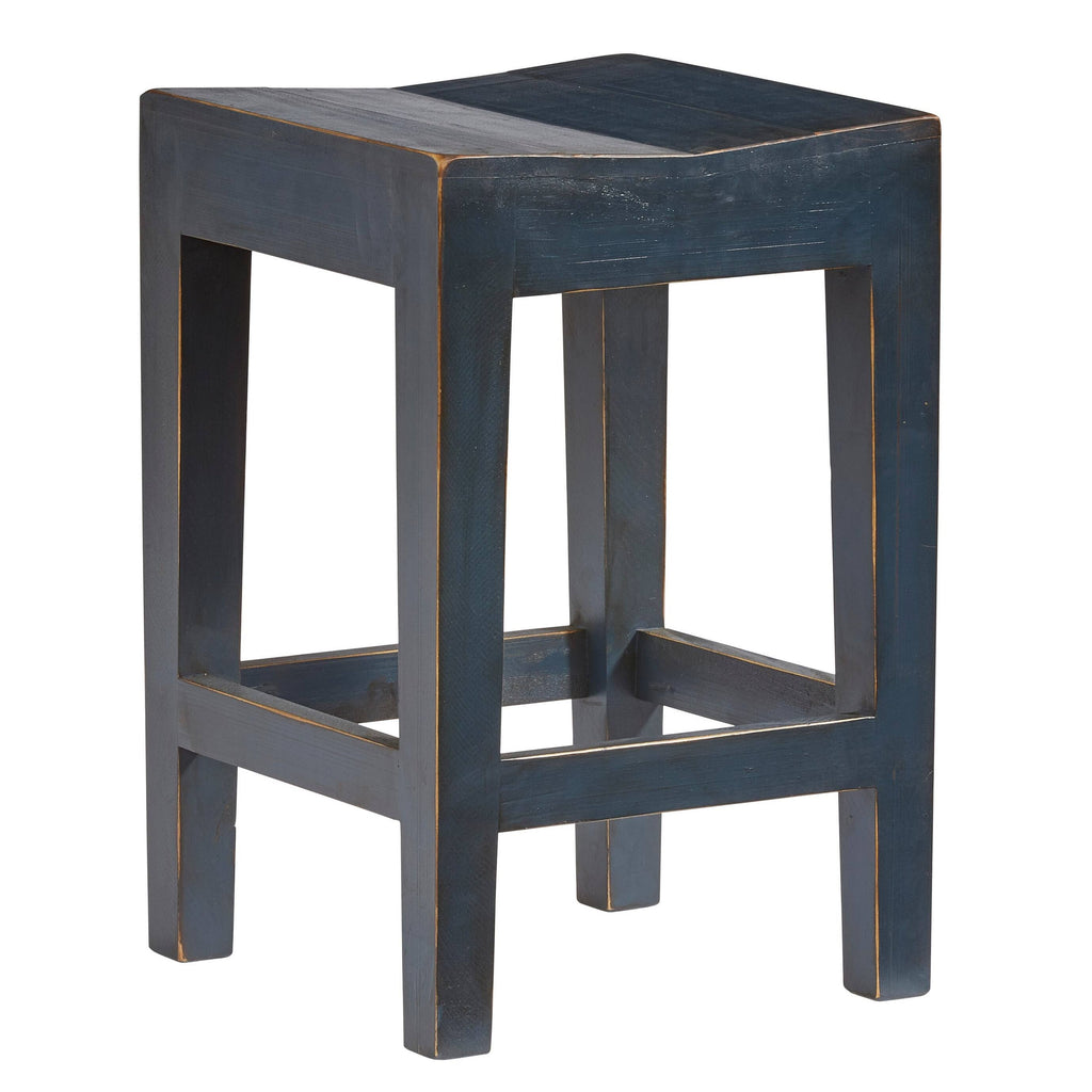 Farmhouse Antique White Counter Height Stool Set of 2 F79780