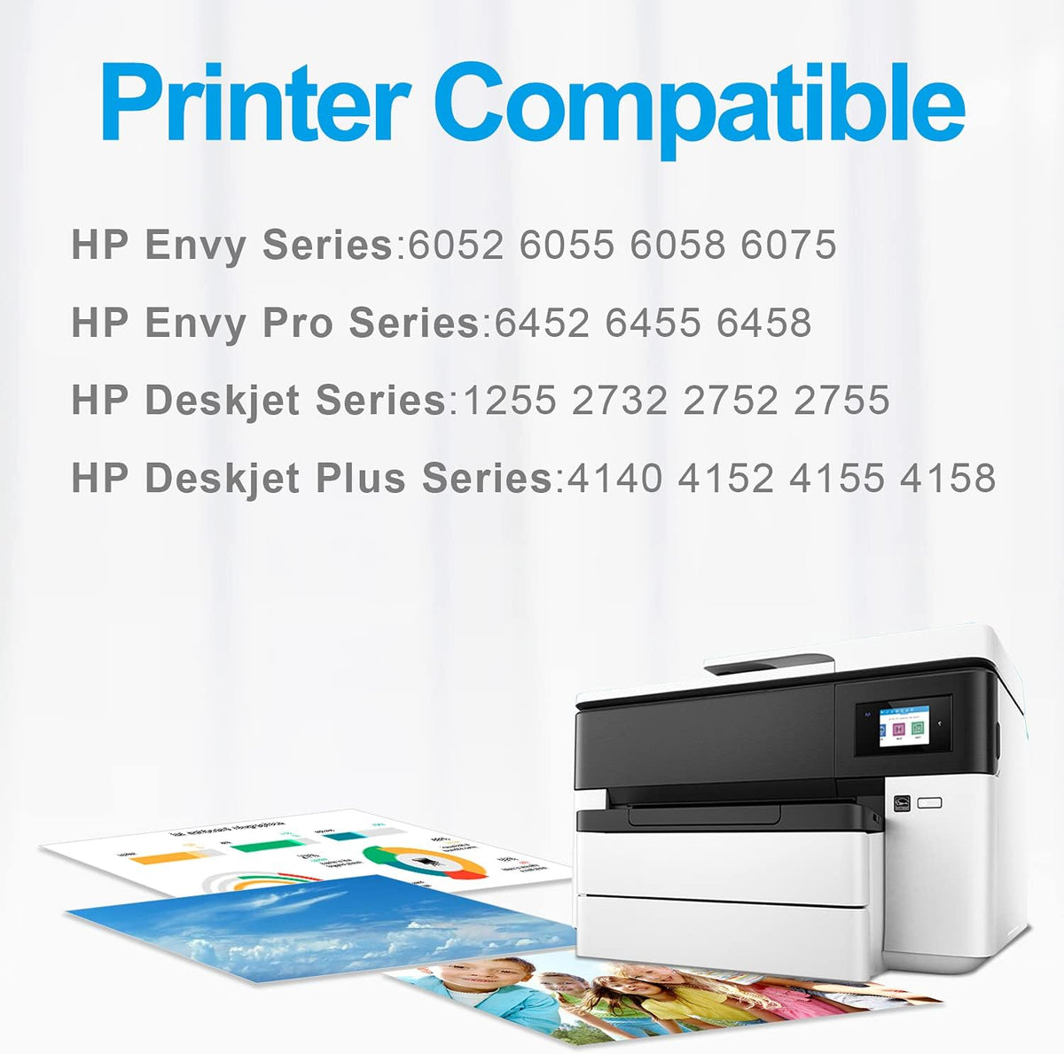 Remanufactured Ink Cartridge Replacement for HP 67 67XL Pack of 2 G805