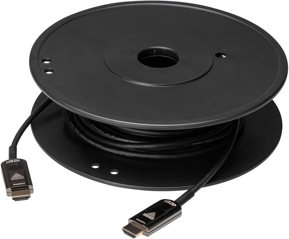 HDMI Cable, Active Optical Cable, Black, 66 ft J663