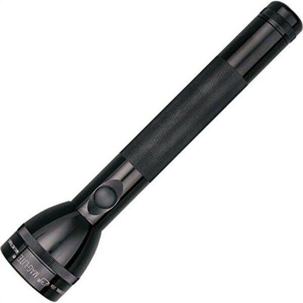 Black Heavy-Duty 3-Cell C Flashlight M28431