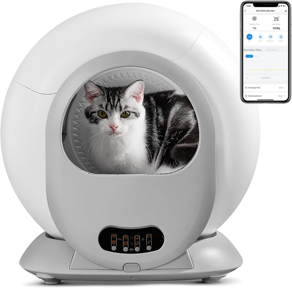Self Cleaning Automatic Extra Large Cat Litter Box J5857