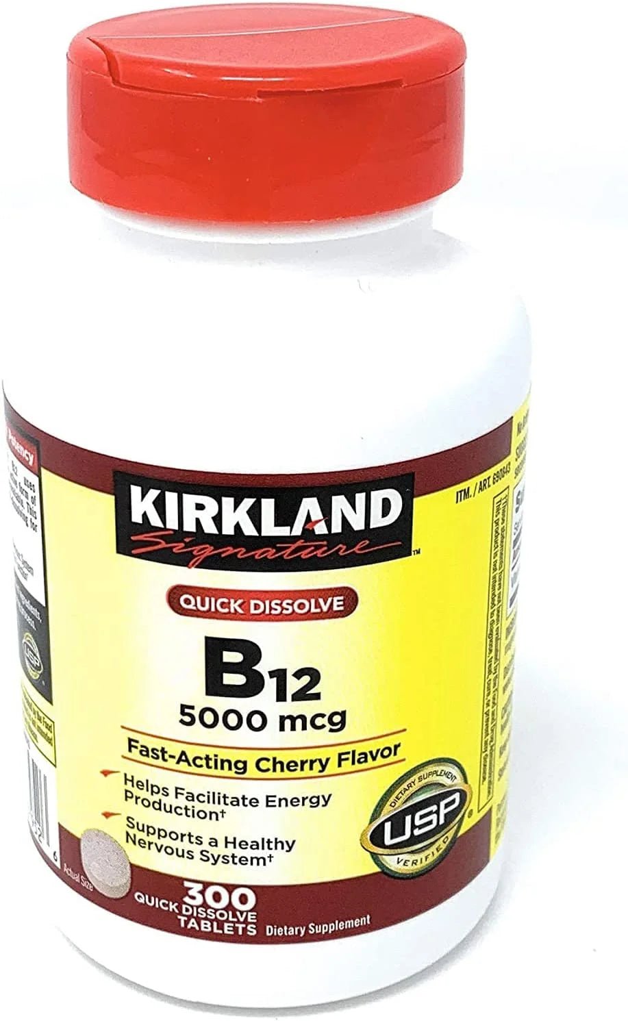 300 Tablets B-12 5000 mcg H16494