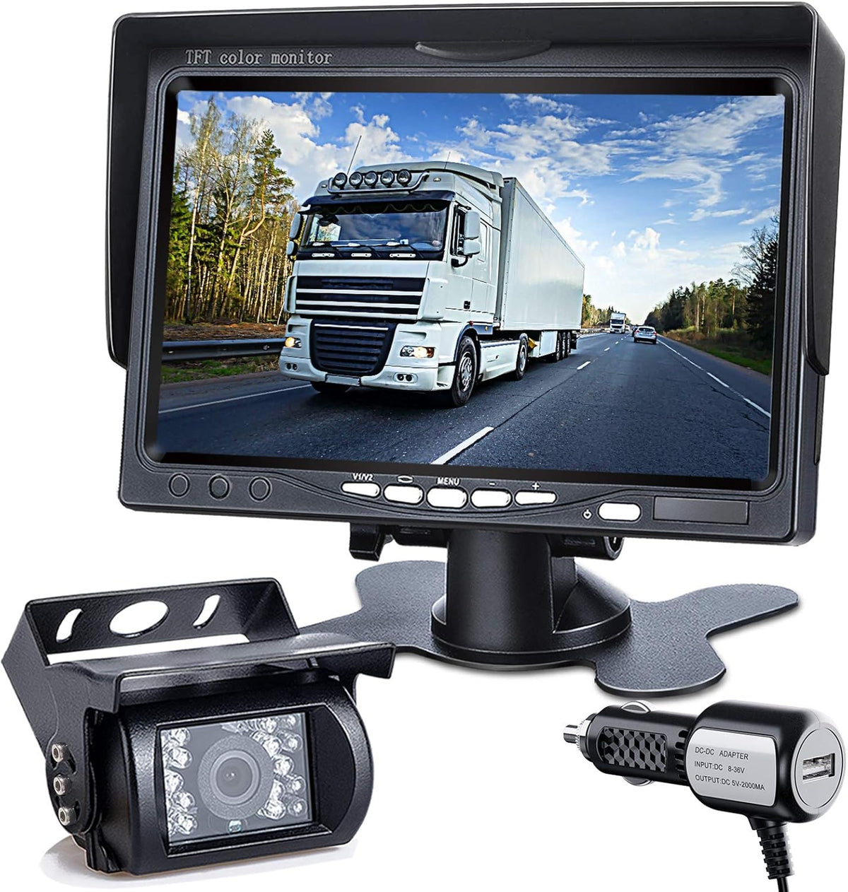7-inch LCD HD Backup Camera Monitor Kit K66084