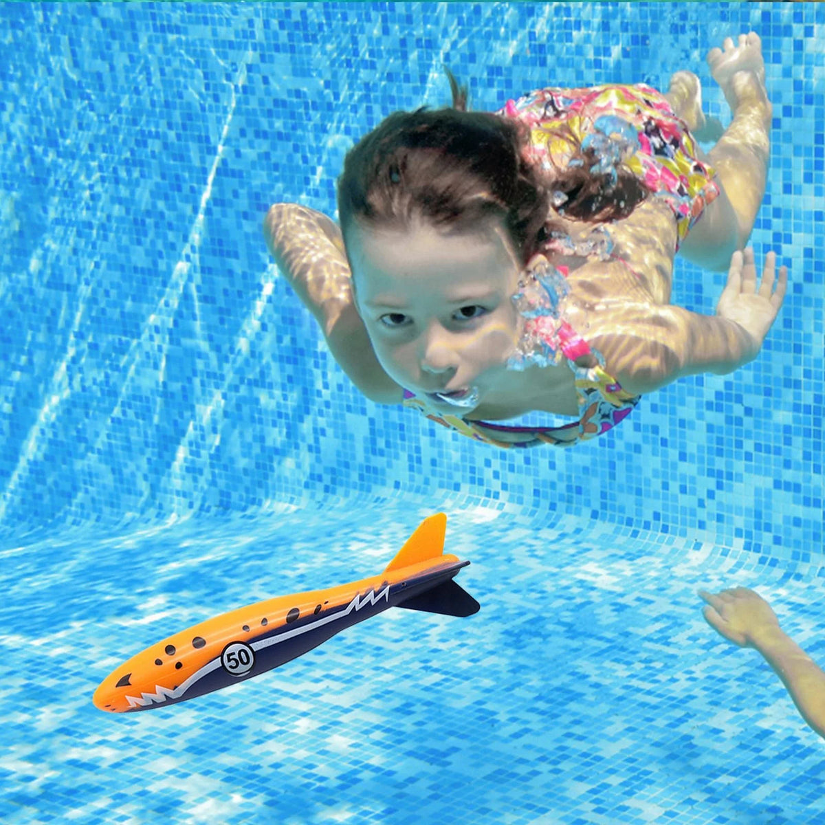 Sharks Swimming Pool Toy Set Of 4 Pieces D225