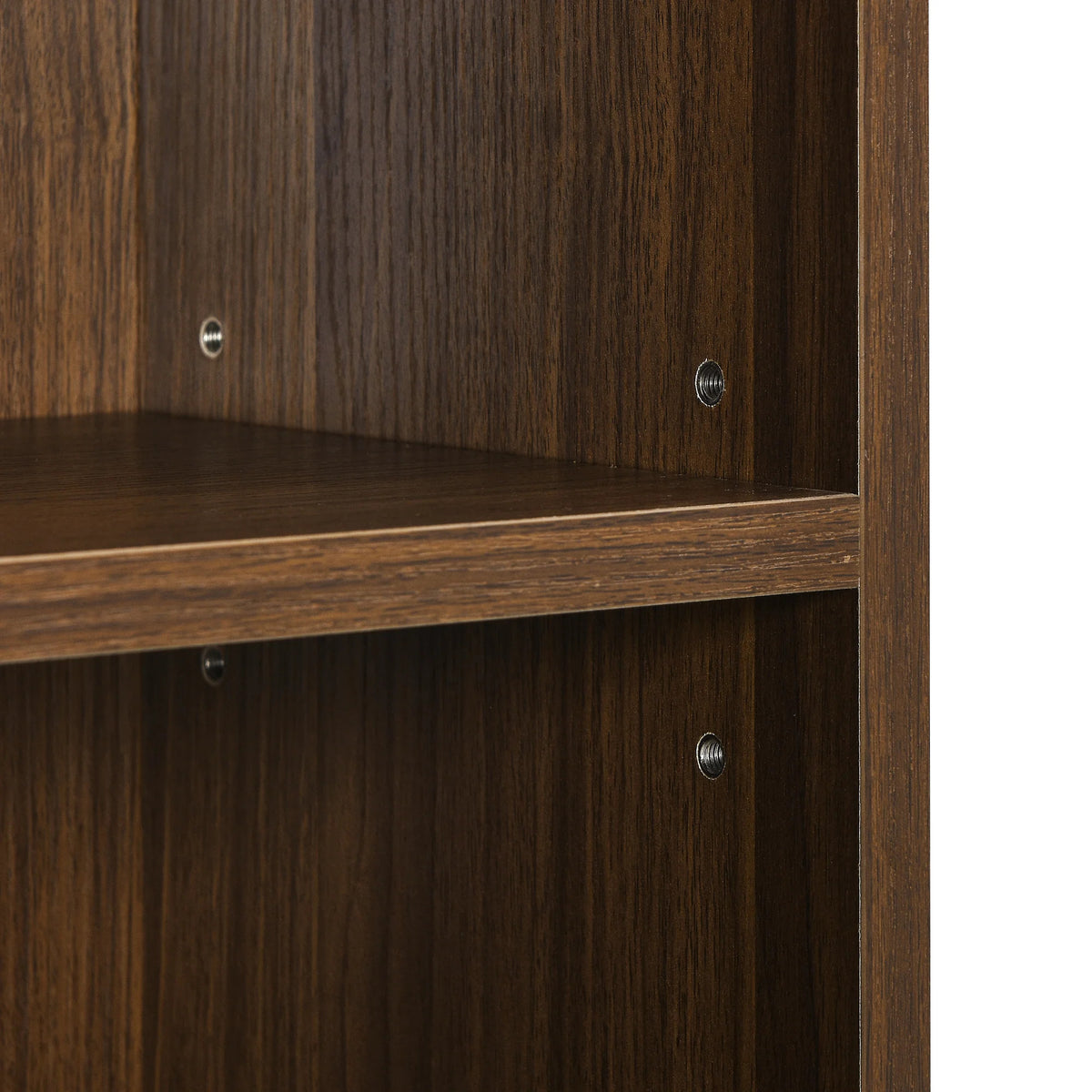 8-Tier Media Tower Rack Storage Cabinet with Adjustable Shelves I6342