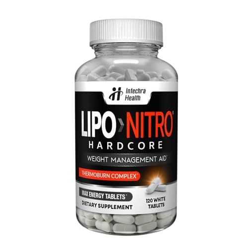 Diet Pills with Nitro Energy Dietary Supplement 120 White Tablets V175