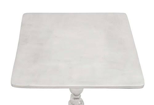 Polished Chrome Square Accent Table Z928809