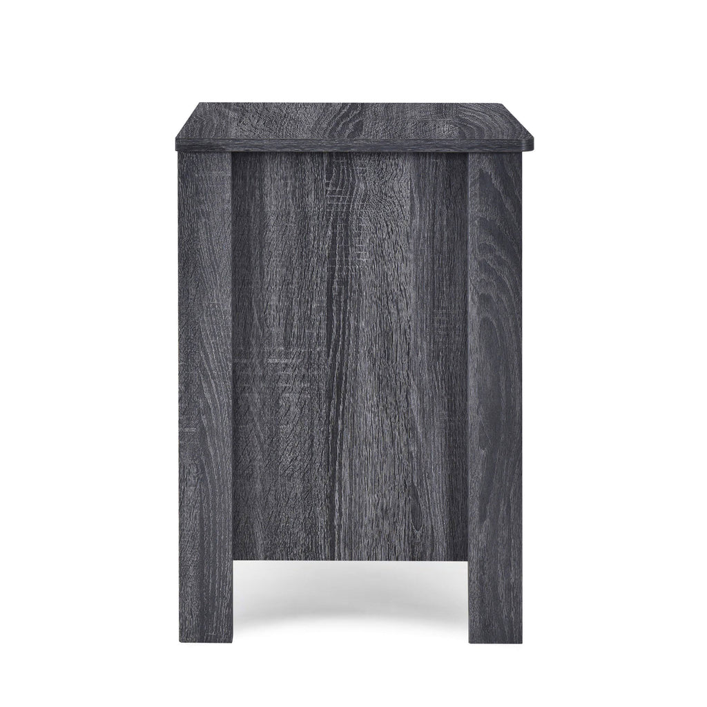 Wenge 2 Drawer Nightstand J14918