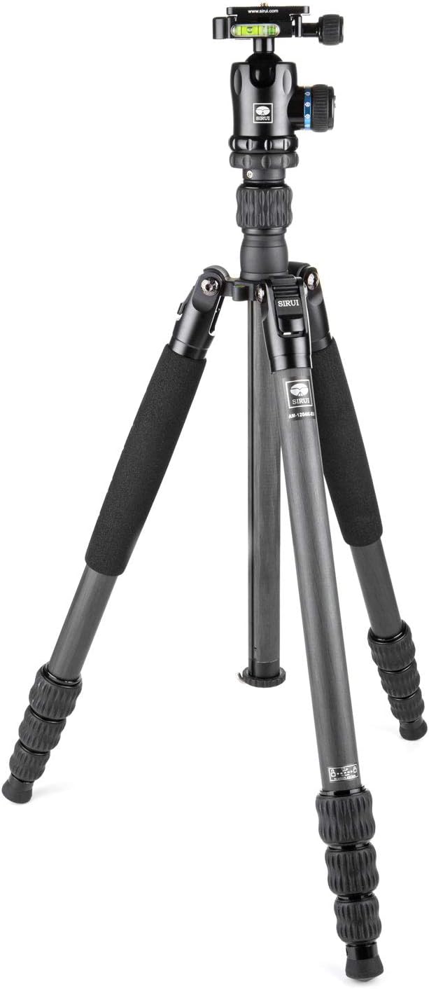 Lightweight Carbon Fiber Tripod with Ball Head with Case A435
