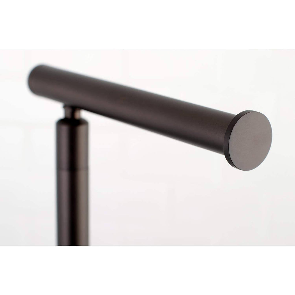 Oil Rubbed Bronze Freestanding Toilet Paper Stand Z383