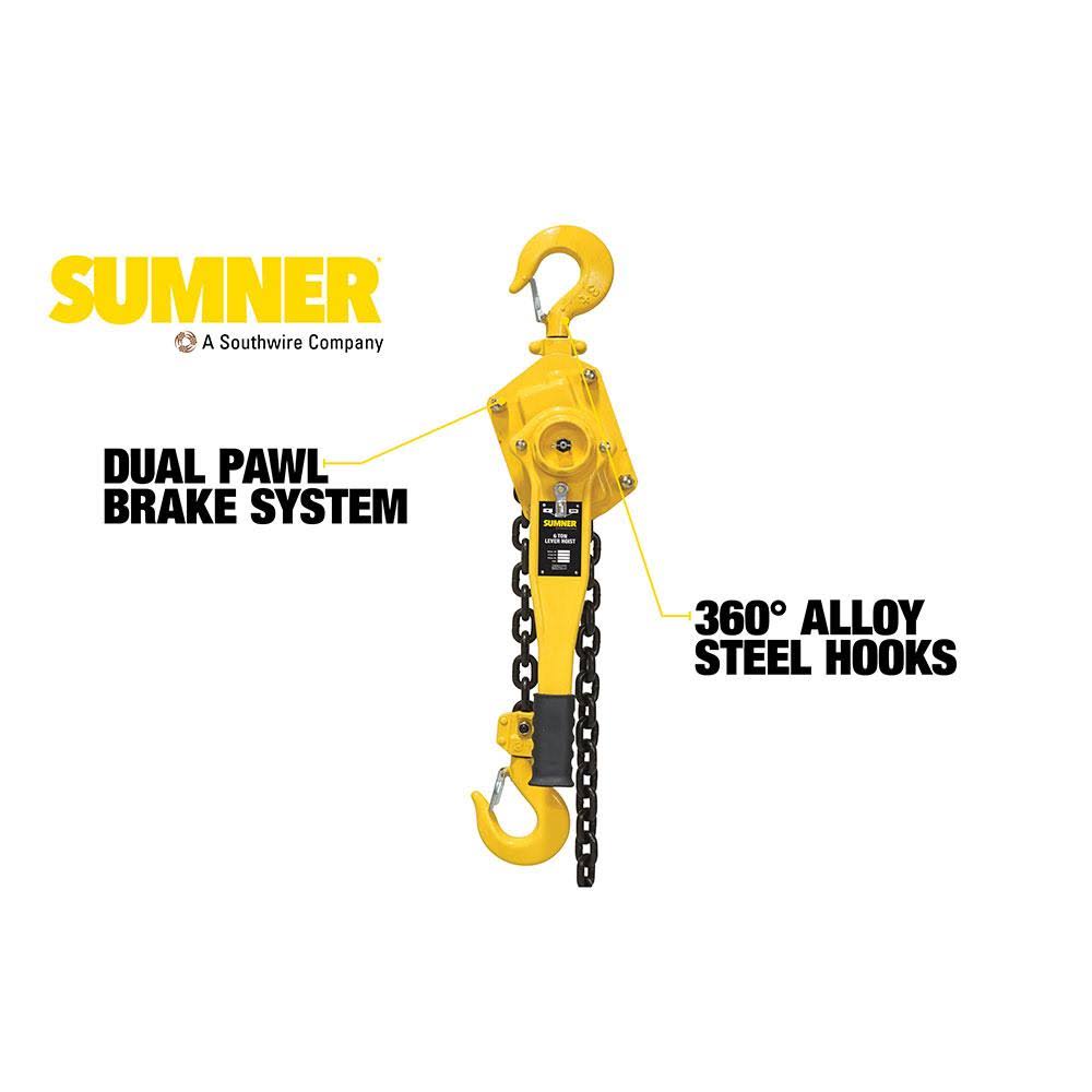 6 Ton Lever Hoist with 10 ft. Chain X12858