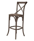 Limed Charcoal Oak Bar Stool S898