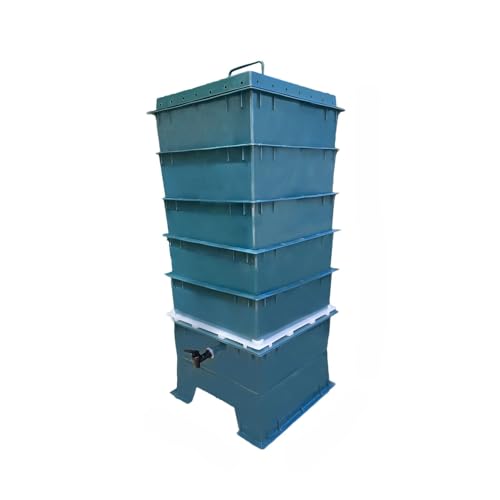 Dark Green 5-Tray Worm Compost Bin I1335