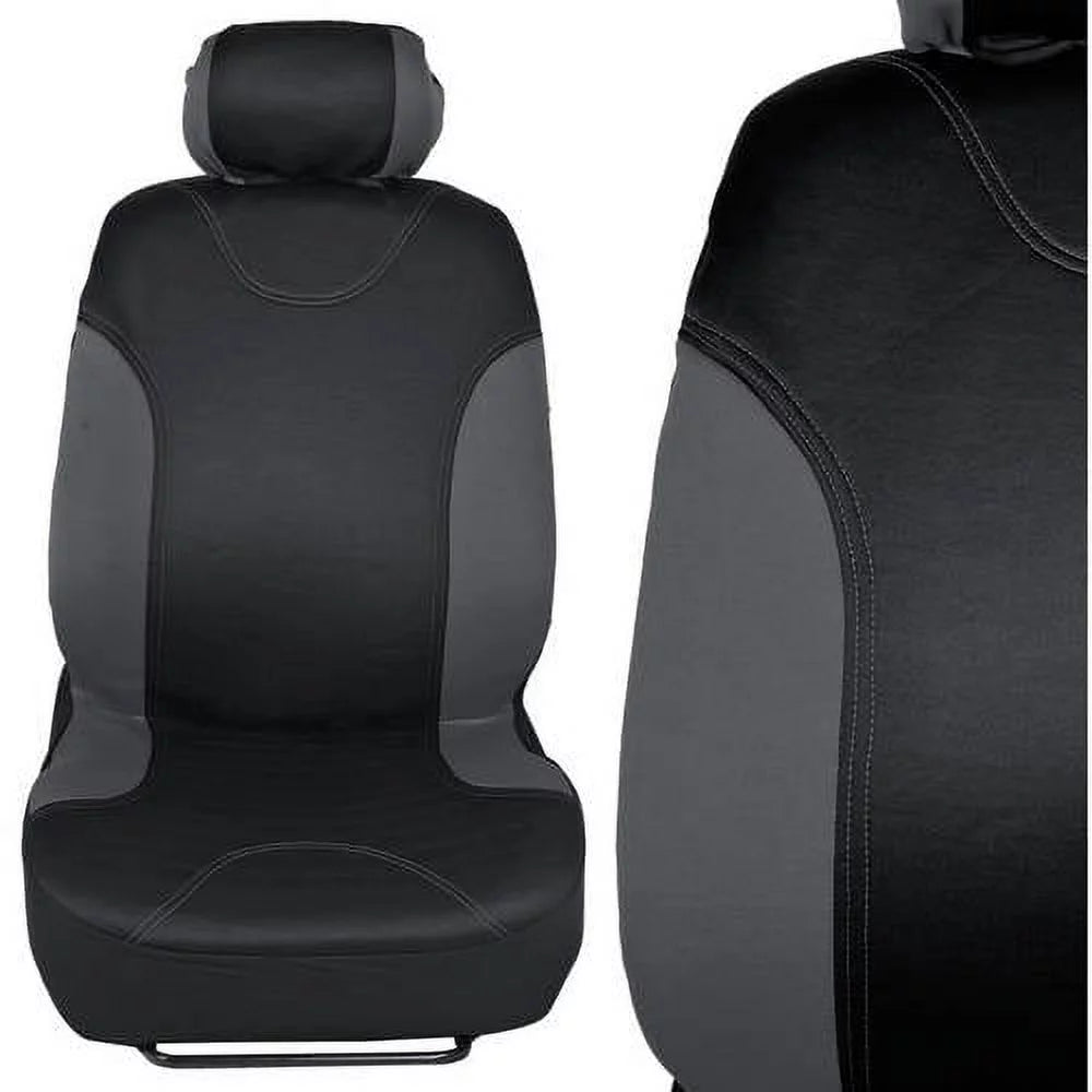 Car Seat Covers with Floor Mats and Steering Wheel Cover Full Set B285