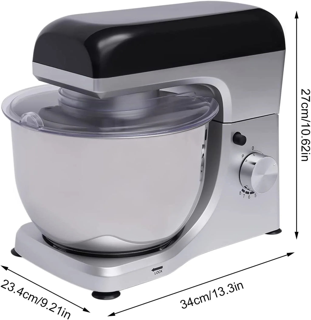 4.5L Commercial Food Dough Mixing Machine 1000W Tilt-Head J39521
