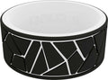 Men's Silicone Ring, Size 9, Black/White Z246