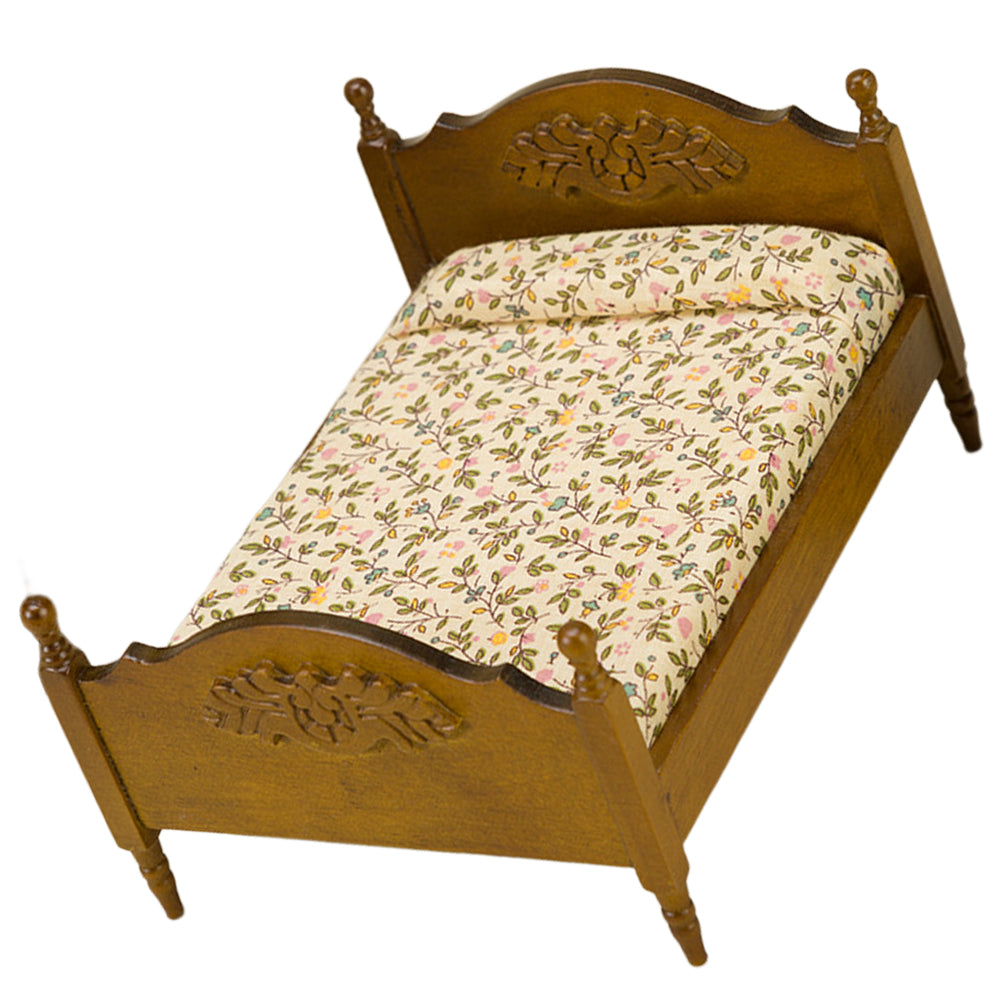 Doll House Miniature Double Bed Model S335886