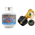 20 Pound Steel Propane Tank Cylinder with Type 1 Valve, White G330
