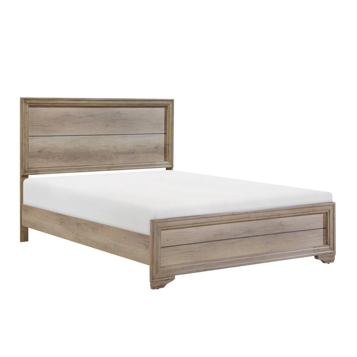 3pc Eastern King Size Bed and Two Nightstands Bedroom Set D26678